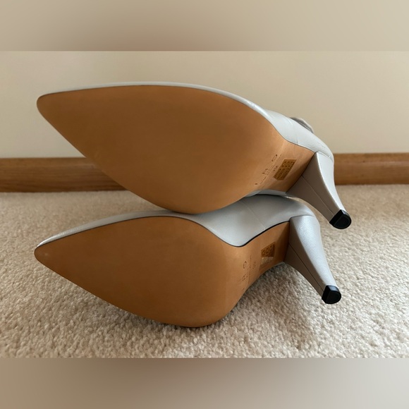 NIB IRO Paris Nori Ankle Studded Tie Boot in Pearl Grey Leather - FR 39 / US 8 - Picture 13 of 16